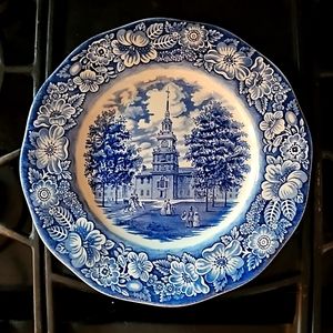 Liberty Blue Plate
